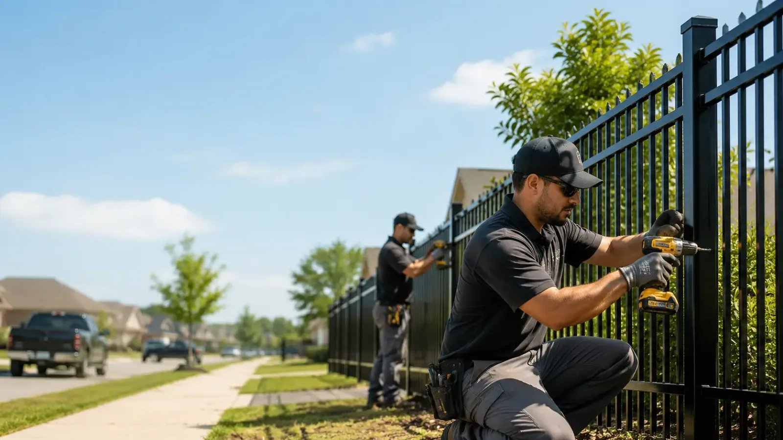 Metal Fence Installation in Milfay, OK
